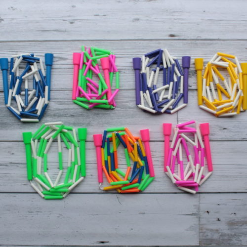 Short Handle Beaded Rope